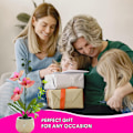 Pikkukuva 5 / 5: Tekokukka kaksoishaarainen simulaatio täplikäs phalaenopsis