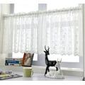 Miniatyrbilde 8 av 8: Kurzstore Gardiner Halvtransparente Bistrogardiner Halvtransparente