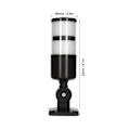 Miniatyrbillede 6 af 8: BERM LED Signallampe 2 Farver Foldbar Industriel Maskinværktøjs Advarselslampe Konstant Lys 12-24VDC Universal