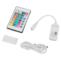 Miniatyrbillede 5 af 5: Smart WiFi LED Controller 4-polet Kabel RGB LED Strip Lys Wireless Controller med Fjernbetjening til 5V Strip Lys