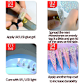Miniatyrbillede 3 af 5: Krystal Nail Art, Flade Rhinestones