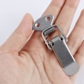 Miniatyrbillede 3 af 5: Rustfrit stål 304 andef næb fjedergreb, værktøjskasse/træ sikkerhedslås i metal, 6 stk (ikke låsebart hul)
