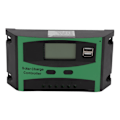 Miniatyrbild 4 av 7: 20A PWM Solpanelregulator 12V 24V Smart Solcellsladdningsregulator LCD Solcellsregulator för Utomhusbruk