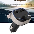 Pikkukuva 2 / 5: T24 FM-lähetin Langaton Handsfree Auton Bluetooth MP3-soitin Digitaalinen Näyttö 2 USB-laturia