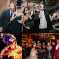Pikkukuva 5 / 5: 1920-luvun Flapper-hiuspanta 20-luvun Suuri Gatsby -pääkoriste Musta Sulka