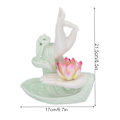 Miniatyrbillede 6 af 8: Vandfald Røgelsebrænder Innovativ Tilbageflow Keramik Røgelseholder Håndværk Meditation Dekoration