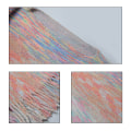 Miniatyrbilde 3 av 5: Dames Boho Høst og Vinter Bat Overlay Gradient Strikket Utenlandsk