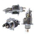 Miniatyrbild 5 av 5: H4 LED-lampor, Plug and Play 6500K Briljant Vitt Ljus, Superlång Livslängd För Bred Synlighet, 1 Styck