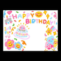 Miniatyrbillede 2 af 2: Happy Birthday Projektor Mini Fødselsdagsprojektionslampe Bærbar Børneprojektionslys til Husholdning Kvadrat Grøn