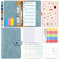 Miniatyrbild 1 av 5: Budget Notebook Budget Notebook med film, A6 Budget Lösblad Bindemedel Kuvert Kuvert Sätt, Budget Notebook Pengar Organisatör, Pengar Spara