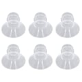 Miniatyrbild 5 av 5: 6 st flänsinsatser Hands Free bröstpump Bärbar bärbar Spectra 24 mm sköldar flänsar 19 mm / 0,7 tum
