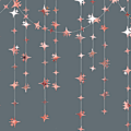 Pikkukuva 3 / 5: Juhlatavarat nelikulmainen tähti paperi-garland-bannerit Beam