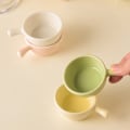 Miniatyrbild 3 av 5: Sojasåsskålset, små skålar för tillbehör, små kryddskålar, doppskålar, blommönster doppskålar för dessert, snacks - Multiset med 4