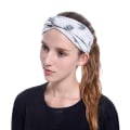 Miniatyrbilde 5 av 5: Boho Hodebånd Brede Knyttede Hårbånd Elastisk Turban Hodebånd