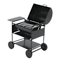 Pikkukuva 2 / 8: 1/12 Nukkekodin Miniatyyri BBQ-Grilli Mini BBQ-Grilli Uuni Malli RC-Auton Koriste BBQ-Vaunu Malli