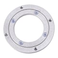 Miniatyrbilde 1 av 5: Svingbar bordplate i aluminiumlegering, tungt utstyr, rund spisebord