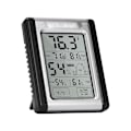 Miniatyrbild 1 av 5: Hygrometer Termometer för Inomhus Utomhus, Exakta Data Trådlös Pekskärm Monitor med Bakgrundsbelysning, Lämplig för Källare Kök Trädgårdar, Batteri