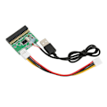 Pikkukuva 5 / 8: 1.44MB 3.5 tuuman levykeaseman liitin Plug and Play 34 PIN USB-kaapeliadapteri 1.44MB levykeasemalle