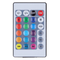 Miniatyrbilde 6 av 8: 24W E27 RGB Fargeskiftende Musikklampe med Fjernkontroll Smart Musikhøyttaler Taklampe 85‑265V