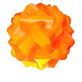 Miniatyrbild 1 av 4: Lamp skärm leksak DIY monterad pussel lampor för rumsdekoration