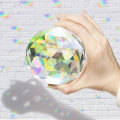 Miniatyrbillede 3 af 8: Klar Glas Krystal Kugle Prisma Solfanger Regnbue Maker, Kule
