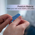 Miniatyrbild 3 av 6: 100-pack mini nagelfilar engångs nagelfilar smärgelbrädor manikyrverktyg för present