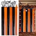 Miniatyrbilde 1 av 5: Halloween Dørgardin, Skinnende Inngangsdørgardin med