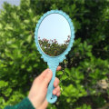 Miniatyrbilde 4 av 5: Håndspeil Vintage Håndholdt Speil med Håndtak Toalett Makeup
