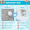 Miniatyrbild 2 av 5: Kraftig Vinterplugg i Gummi för Pool, Vinterexpansionspluggar med Rostfria Bultar för Skimmerpluggar, Högkvalitativt Material Ger Täthet
