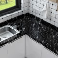 Miniatyrbillede 5 af 6: 15.7''x118'' Kontaktpapir Peel and Stick Køkkenbordplader til Køkkenbordplade Kontaktpapir Vandafvisende