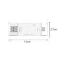 Miniatyrbilde 5 av 5: SD/TF-kortleser, 6-i-1 USB OTG-adapter med plug-in-kort