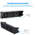 Miniatyrbild 2 av 8: PS4 Slim Turbo-kylfläkt Extern USB-kylare, Automatisk Temper
