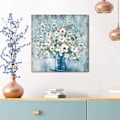 Miniatyrbild 2 av 8: Badrumsdekor Canvas Väggkonst Inramad Väggdekoration Modern Gal