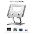 Miniatyrbillede 4 af 5: Laptop-stander, justerbar computerstander, 360 graders roterende base
