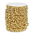 Miniatyrbilde 2 av 2: 20m Kunstig Faux Perle Bead String for Juletre Bryllup Gardin DIY Dekorasjon Gull