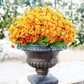 Miniatyrbild 5 av 7: 6 Buketter Konstgjorda Blommor Utomhus UV-Resistenta Falska Blommor