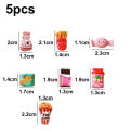 Miniatyrbild 2 av 5: 35-pack Imiterad mat Icke-ätbara pommes frites i Resin för DIY Örhängen