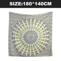 Miniatyrbild 2 av 5: Mandala väggbonad blommig guld sängkläder gobeläng tryckt hängande