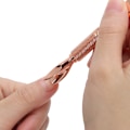 Miniatyrbild 6 av 7: Nagelklämma med dubbla huvuden, nagelformsklippare, verktyg för att ta bort döda hudceller, nagelskjutverktyg, manikyrverktyg