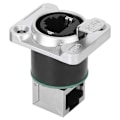 Pikkukuva 6 / 6: 2 kpl RJ45 kulmikas liitin Palonestomateriaali YT‑RJ45 lentokoneliitin