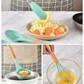 Miniatyrbild 7 av 7: Kökets matlagningsredskap set, non-stick silikon matlagning