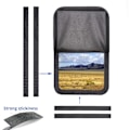 Miniatyrbild 5 av 5: RV Dörrfönsterskydd - 40x60 cm Reflekterande Folieisolering för Husbil, Husvagns Tillbehör