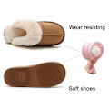 Miniatyrbild 8 av 8: Damtofflor Minnesskum Fluffig Mjuk Varm Slip On Hus Slippe