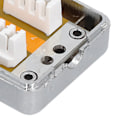 Miniatyrbild 4 av 8: CAT6 kopplingsdosa ABS-plast RJ45 enkelport skärmad nätverksanslutningsbox med modul