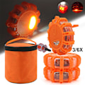 Miniatyrbilde 2 av 5: 3/6 stk Advarselslys Bil Advarselslys LED Advarselslys Vanntett LED Advarselslys