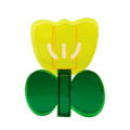 Miniatyrbillede 2 af 8: Innovativ Dekorationsvase Unik Skrivebordsdekoration Akryl Blomster Vase til Hjem Bord Kontor Fest Tulip