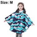 Miniatyrbilde 2 av 6: Regnponcho for barn med hette, regnjakke for jenter og gutter, småbarn