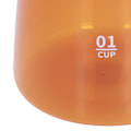 Miniatyrbilde 4 av 8: Tekopp i Borosilikatglass 300ml 11.9oz Varmebestandig Husholdningskaffe Kanne Vannbeholder med Lopp Brun