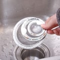 Miniatyrbilde 4 av 8: 2 stk. kjøkkenvask sil, rustfritt stål anti-tilstopping mesh