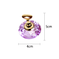 Miniatyrbild 2 av 5: Magnetisk nagelhållare Övningsträning Display Stativ Akryl Kristallhållare Legering Falsk Nagelspets Salong Gör-det-själv manikyrverktyg Purple